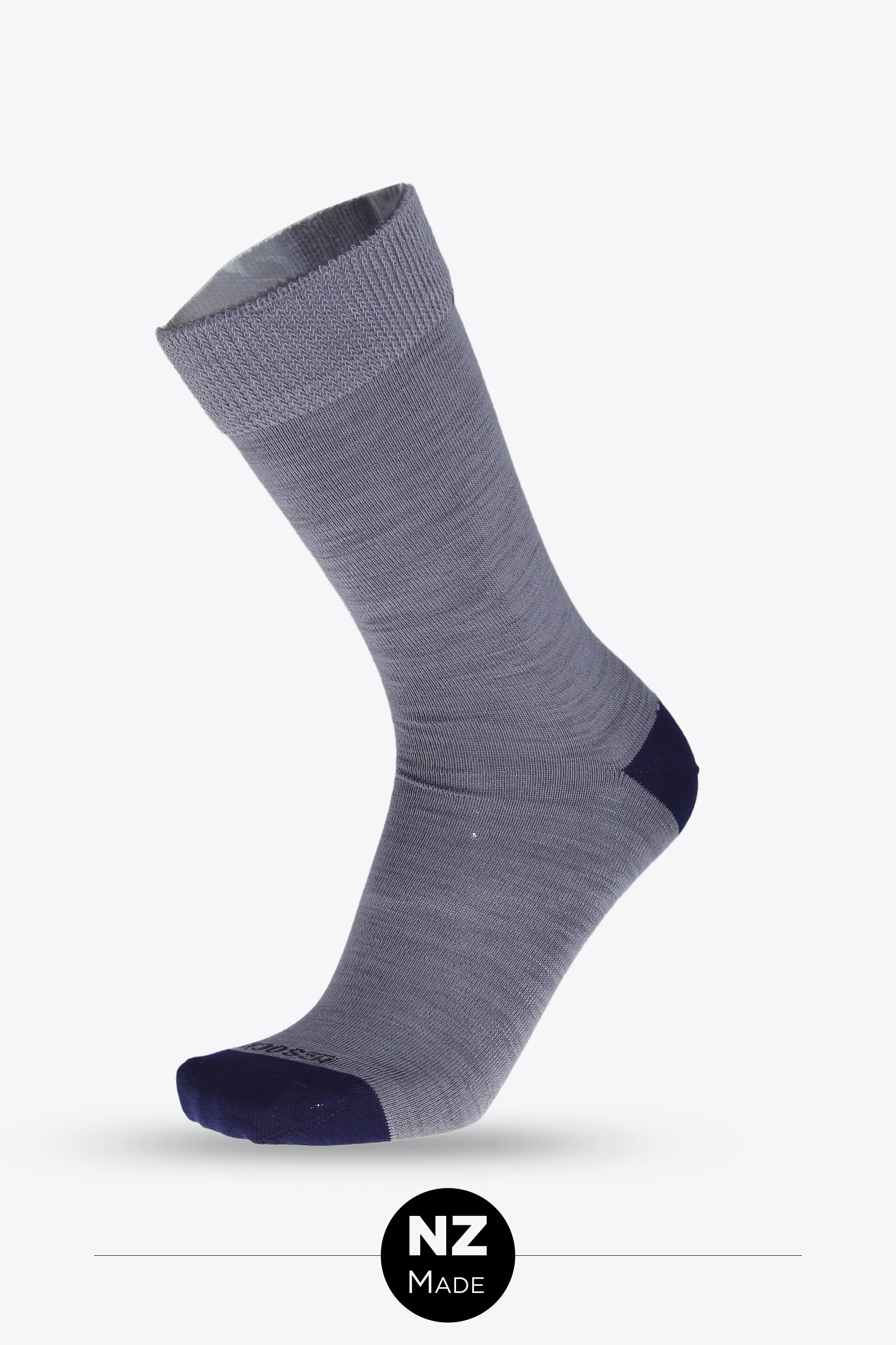 Colour Out Heel & Toe - mid grey